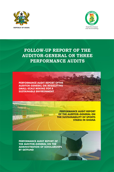 Follow-Up Report Of The Auditor-General On Three Performance Audits